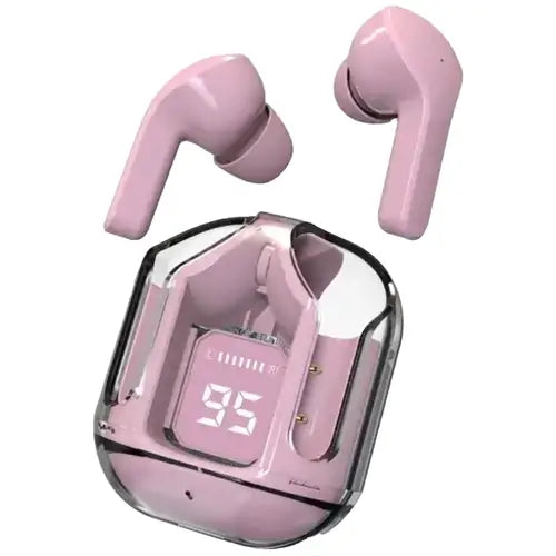 Air31 Earbuds Wireless Crystal Transparent Body | Air 31 Bluetooth Ear Bud – (without Pouch)